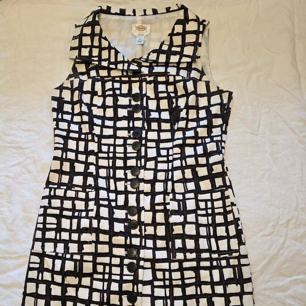 Sleeveless dress - Talbot's size 12 and Free coordinating bracelet!